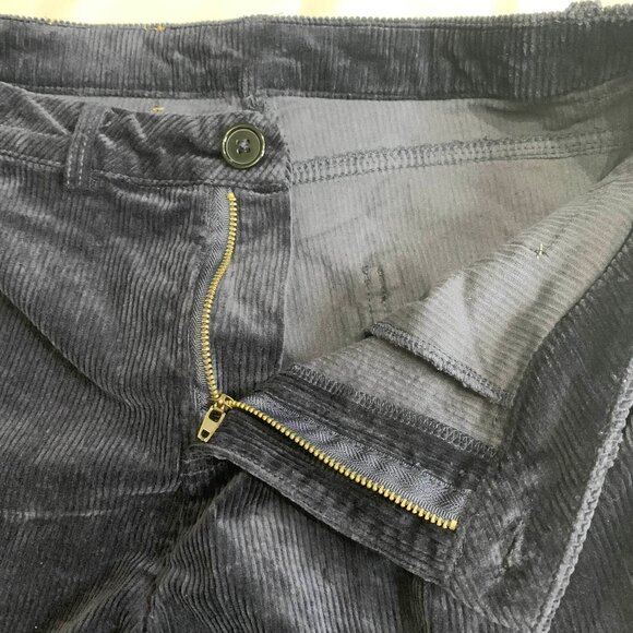 Freedom × UZIS Blue Corduroy Pants M 170/76A Streetwear Workwear Retro Rare - Picture 6 of 11